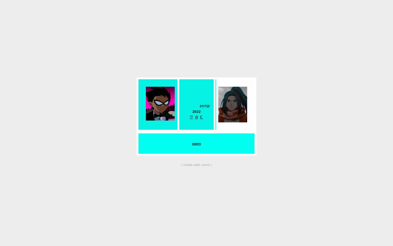 Carrd profile picture for @years